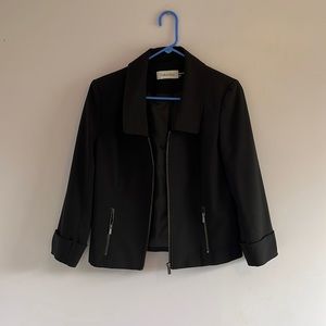 Calvin Klein Size 8 Black Suit jacket